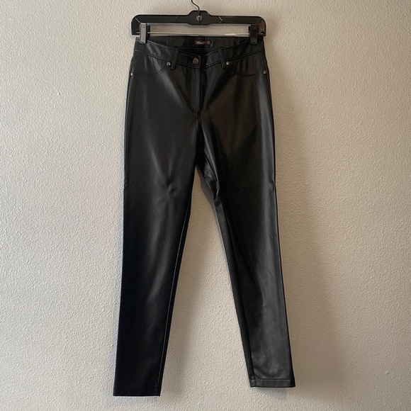 J McLaughlin faux leather pants - Picture 1 of 6